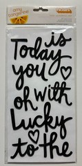 Amy Tangerine Thickers-Foam Stickers-Variations Available-You Choose