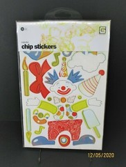 Basic Grey Cupcake Chip Stickers (84 Pieces 2007) Birthday Themed Brand New