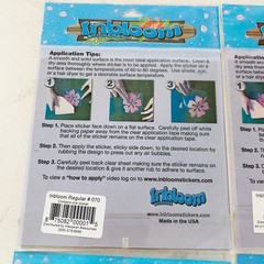Lot Of 4 Inbloom Stickers Hawaii Hang Loose Turtle New In Package