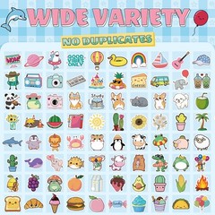 300 PCS Water Bottle Stickers for Kids,Cute Waterproof Vinyl Laptop Stickers …