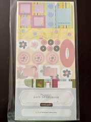 CLOSE TO MY HEART Days To Cherish , My Stickease Adhesive Sticker Sheets CTMH