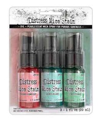 RANGER DISTRESS MICA STAIN -3 COLORS, SUGARY GUMDROP, WONDERLAND, FROSTY MINT