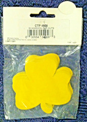 1997 🔥CUT-OUTS 🔥 377 Pieces Scrapbook Hobby Shamrock Tulip Cloud Smiley Face