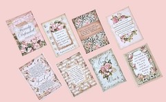 Vintage Style Victorian Bible Verse Cards Inspirational Faith Crafts