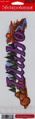 IDAHO Visit Northwest Gem State Vacation ID 50 States Sticko Header Stickers