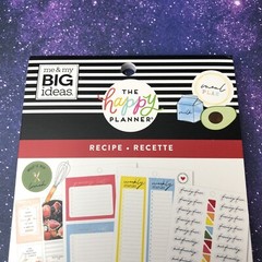 The Happy Planner Sticker Book- RECIPE- 1282 Pieces