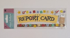 Jolee’s School Report Card Scrapbooking Title Stickers