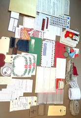 68 Curated Vintage Scrapbook Supplies Pack Vintage Ephemera Bundle Junk Journal