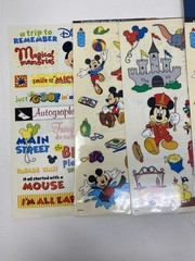 Sandylion Disney Sticker Lot Mickey Mouse 6×12 XL Minnie Theme Park