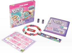 Sticki Bands Wearable Sticker Bracelets – 70 Mini Stickers & 2 Mystery Rolls
