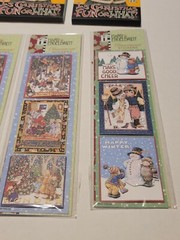Vintage Mary Engelbreit Dimensional Stickers + Magnetic Notepads Lot of 9 New