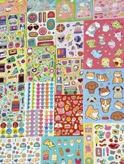 999+ kawaii stickers Lot cute food pets y2k Aesthetic scrapbook bulk collage