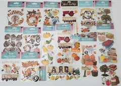 *YOU CHOOSE* Jolee’s FALL/AUTUMN/HARVEST Dimensional Stickers