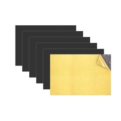 Towjug 6 Pack Magnetic Sheets 4×6 Adhesive Backing for Photos Refrigerator Magne