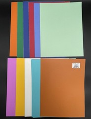 Lot of 39 Scrapbooking Paper Card Stock Variety Colors Themes 8.5″ x 11″