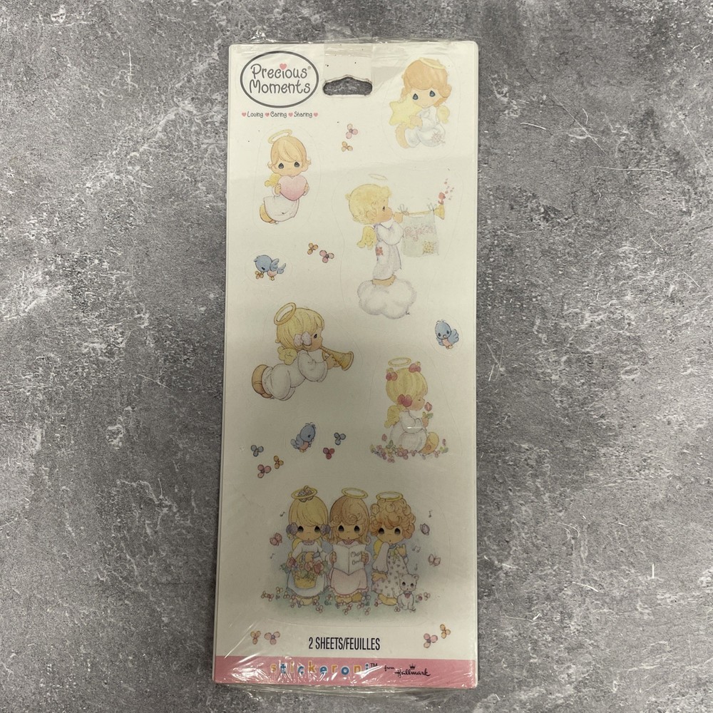 NEW Precious Moments Angels Stickers Sticker Pack PD6 Hallmark 2005 Stickeroni