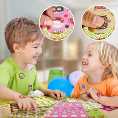 Scratch and Sniff Stickers, 576 Pieces, 24 Scents, 144 Designs, Reward Stickers