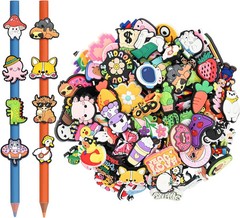 100PCS Pencil Toppers,Cute Pencil Charms for Students Bulk School Teacher Suppli