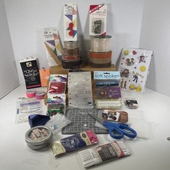 ESTATE DRAWER Large Scrapbooking items LOT + EXTRAS MOST NEW!