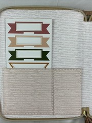 New C.R. Gibson Rose Gold Journal Accessories Organizer Stencils & Stickers