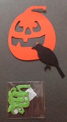 JACK-O-LANTERN Mix(24pc)Halloween •ComesW/Crows• Beware•Jack-O-Lantern•Pumpkin