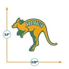 Australia Weatherproof Vinyl Travel Sticker – Gift or Souvenir