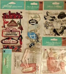 Jolee’s Boutique Dance, Ballet, Tap, Jazz Dimensional Stickers – YOU PICK – NEW