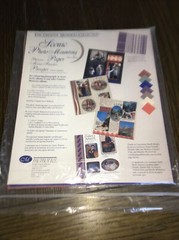 2001 Creative Memories Scenic photo mounting paper