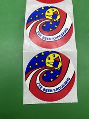 Vintage 90’s Kroger Store Round Stickers “I’ve Been Krogering” Set Of 6