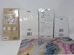 Crafters Square Llama Pop Up Stickers, Rub Ons, Iron Ons, Stamps, Lot Of 4