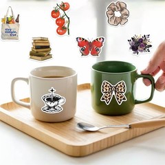 200Pcs Cool Trendy Y2K Stickers Aesthetic Downtown Girls Sticker for Water Bo…