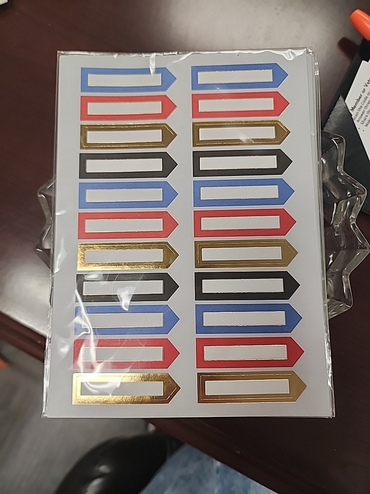Pen+ Gear Journaling Stickers. 4-5×7″ Stickers Sheet