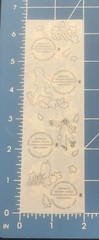 1991 Fall Leaves Stickers Vintage Mrs. Grossman’s 1 Strip
