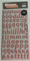 American Crafts Chipboard Alpha Thickers-Variations Available-U Choose