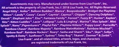 Lisa Frank Sticker Book 5 Sticker Sheets 600 Stickers Bendon New Booklet