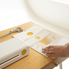 Heidi Swapp Transfer Folders Premium Craft-Grade Reusable Foil Carrier Sheet 6-P