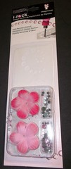 IMAGINISCE I-ROCK STENCIL KIT FLOWERS & GEMS – FLOWER PINK NEW