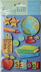 SCHOOL YEAR GLOBE LOT OF 3 Daisy Hill Stickers NEW! 545977 900035 days apple