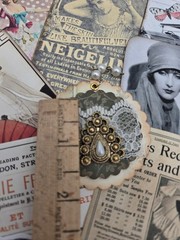 Scrapbook Romantic Vogue Fashion Style Craft Accessories Mixed Lot