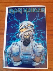 IRON MAIDEN 1985 Japan Tour STICKER – Mint Condition – HEAVY METAL BAND