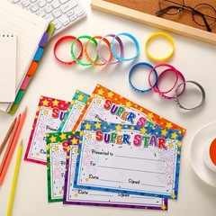 60 PCS You’re A Star Student Certificates Preschool Award Recognition Card