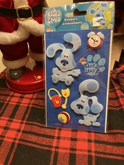 VTG 2004 Nickelodeon Viacom Blues Clues Stickers NEW Sandylion Shovel Pale NOS