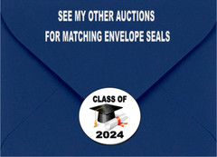 🔴 30 CLASS OF 2026 GRADUATION PERSONALIZED RETURN ADDRESS LABELS 1 in X 2.62 in