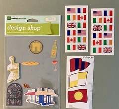 Lot of International Travel Paper, Stickers! NRN, Special Moments, Etc
