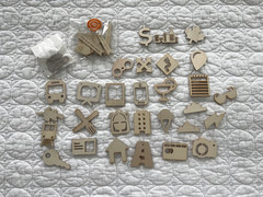 150+ pcs Lot Ali Edwards Scrapbooking Memory Keeping Journaling Supplies Destash