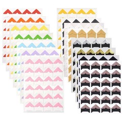 Self Adhesive Photo Corners Acid Free Scrapbook Memory Album Mounts 360 Count