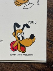 Disney Hallmark Seals Vintage 1960s Mickey Minnie Pluto Goofy 8 characters