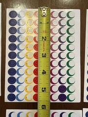 Vintage Smiley Face Stickers American Greetings, AGC, Partially Used