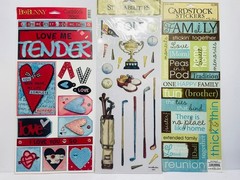 Vintage 2000 Sandylion Sticko Sticker Lot Wedding Golf Nurse Doctor Family NEW