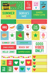 Essentials Month by Month Planner Stickers (Set of 475 Stickers) ⭐️⭐️⭐️⭐️⭐️